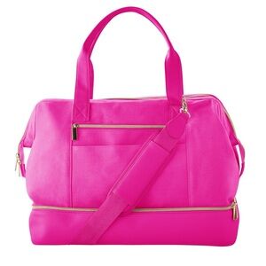 Hot Pink Weekender Bag - similar to Beis